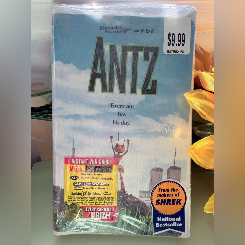 Dreamworks Antz VHS, Sealed, 1999